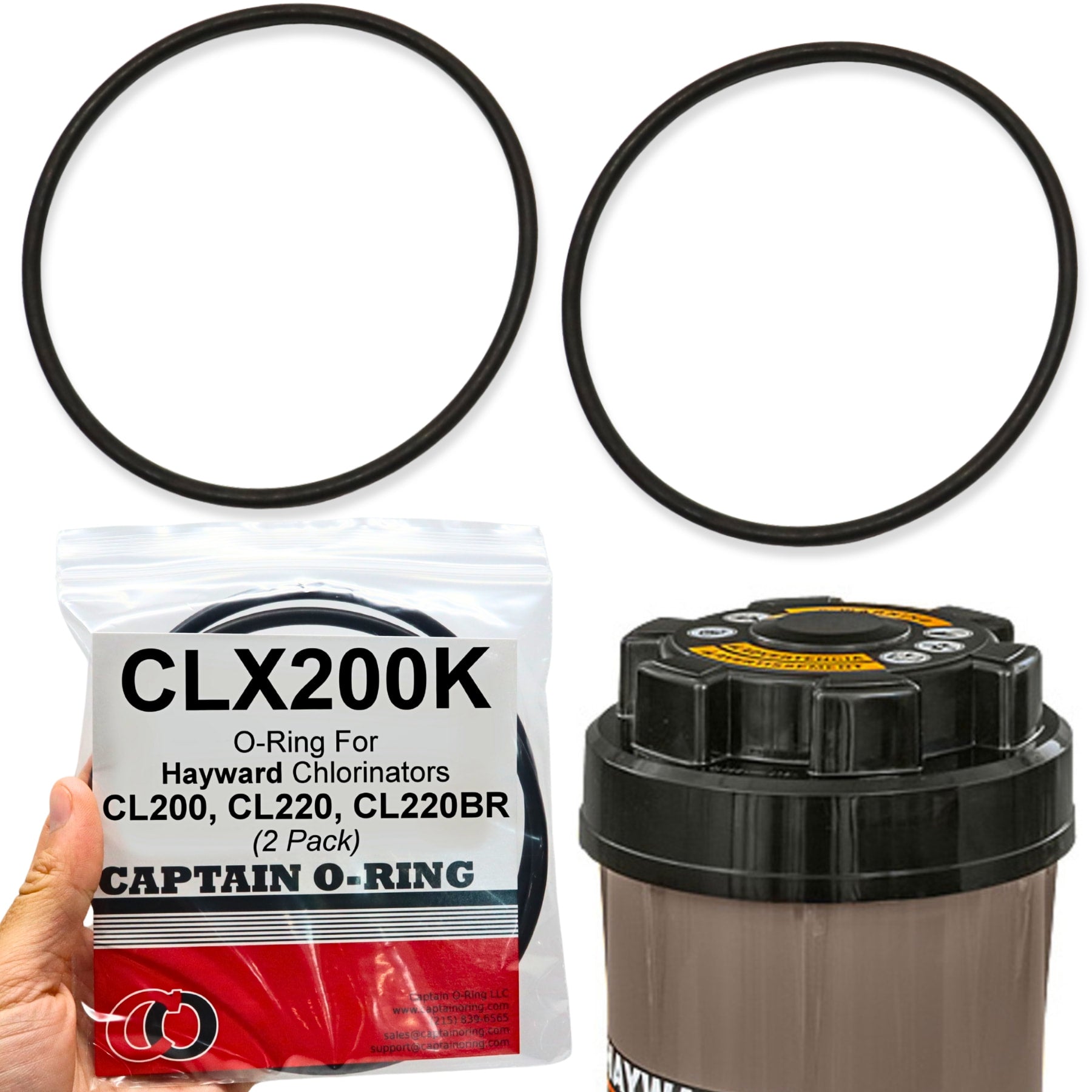 Captain O-Ring – Replacement CLX200K O-Ring for Hayward CL200
