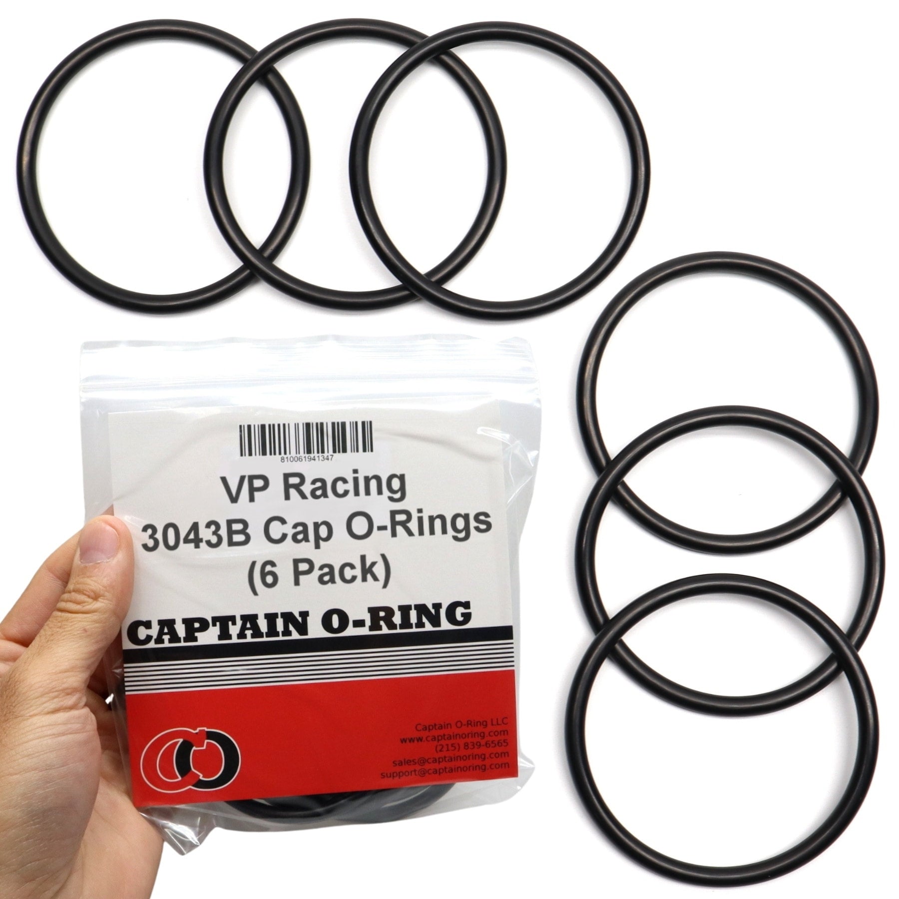 Captain O-Ring – Replacement 3043B O-Rings for VP Racing Fuels Captain O-Ring – Replacement 3043B O-Rings for VP Racing Fuels