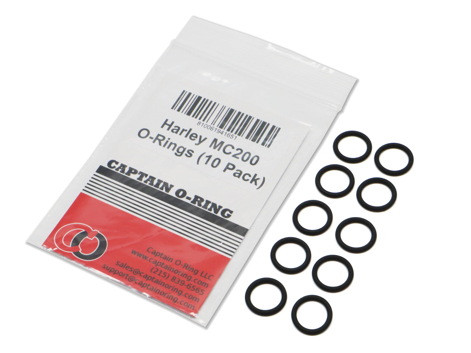 Captain O-Ring – Replacement MC200 (MC200-5) O-Rings for Harley