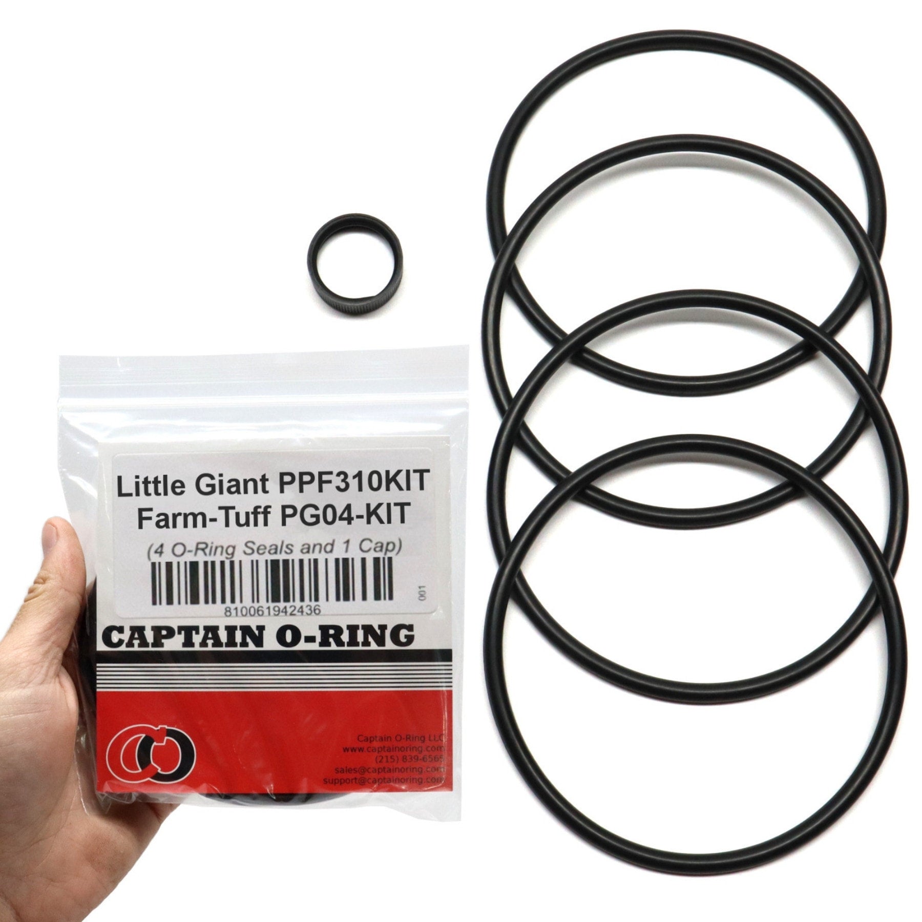 Captain O-Ring - Replacement O-Ring Kit For Little Giant PPF & Farm Captain O-Ring - Replacement O-Ring Kit For Little Giant PPF & Farm