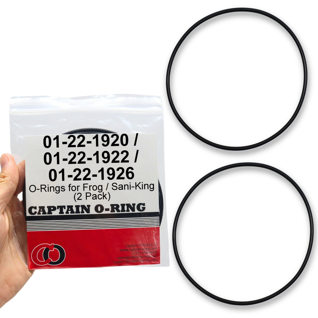 01-22-1920 / 01-22-1922 / 01-22-1926 Orings for KING Frog, Sani-King 910 920 930 Feeders (2 pack)