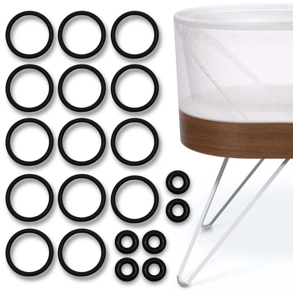 2x O-Ring Kit for SNOO Smart Sleeper Bassinet (2 Full ORing Rebuilds)