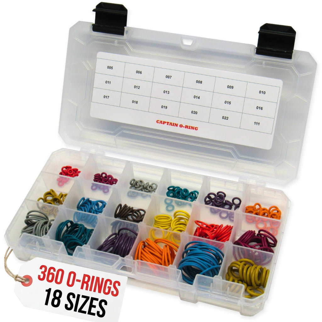 Players Kit Large (18 sizes, 360 pcs) Paintball O-Ring Kit