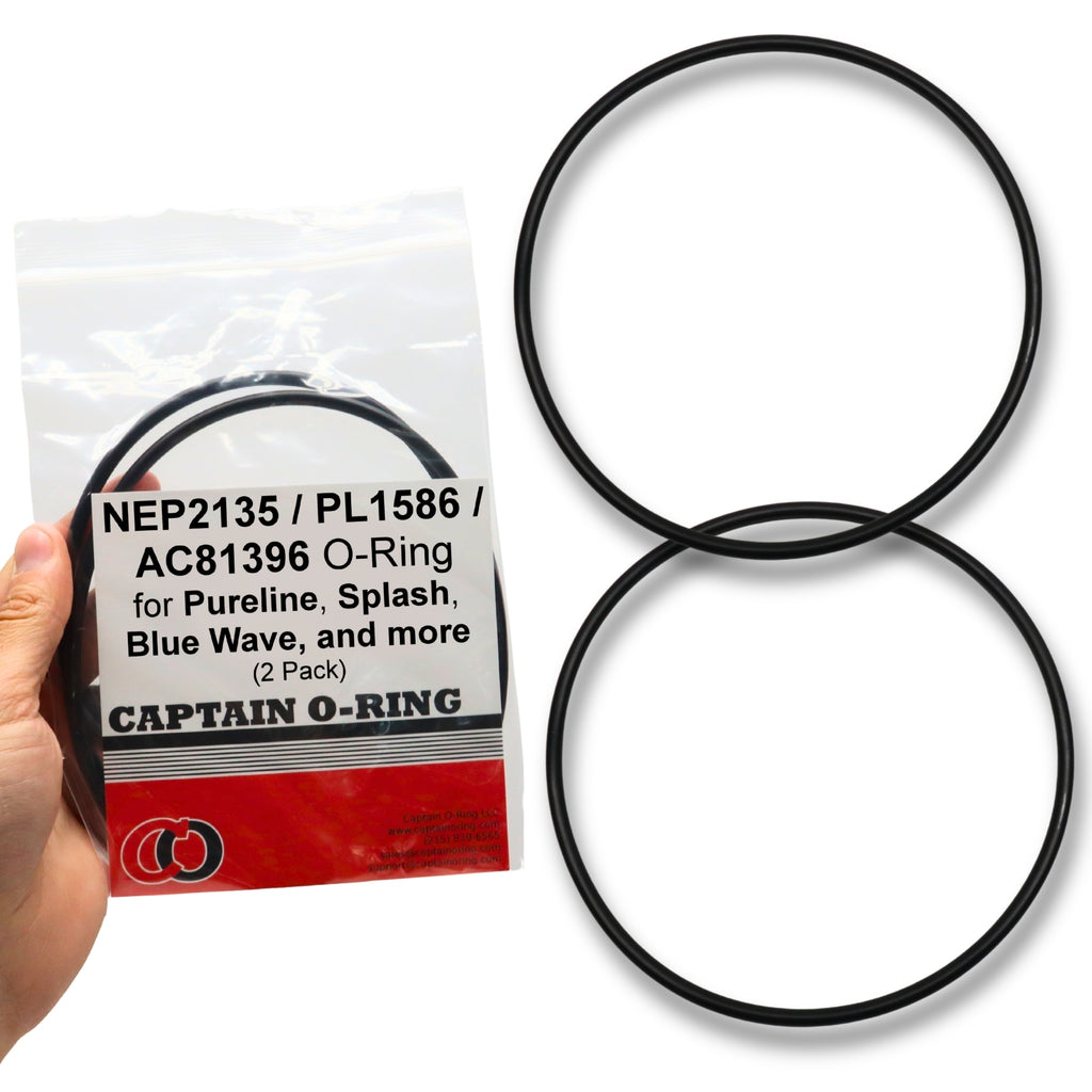 PL1589 / AC81892 Pump Housing O-Rings for Pureline Blue Torrent, Splash, Blue Wave, and more (2 Pack)