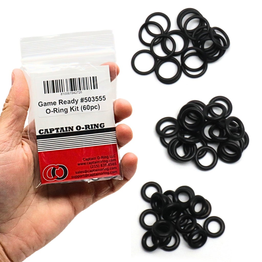 60 Piece O-Ring Set #503555 for Game Ready GRPro 2.1 & Med4 Elite