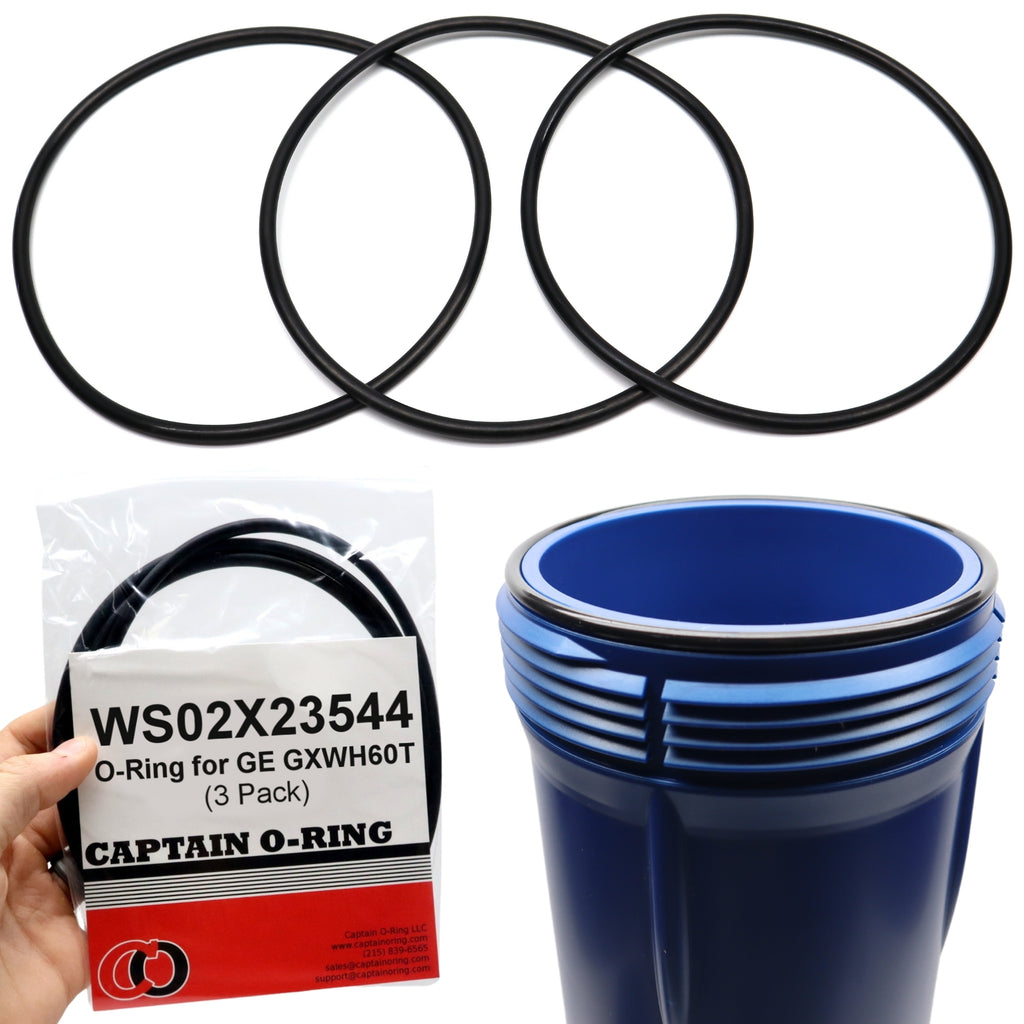 WS02X23544 O-Ring for GE GXWH60T Whole House Water Filter (3 Pack)