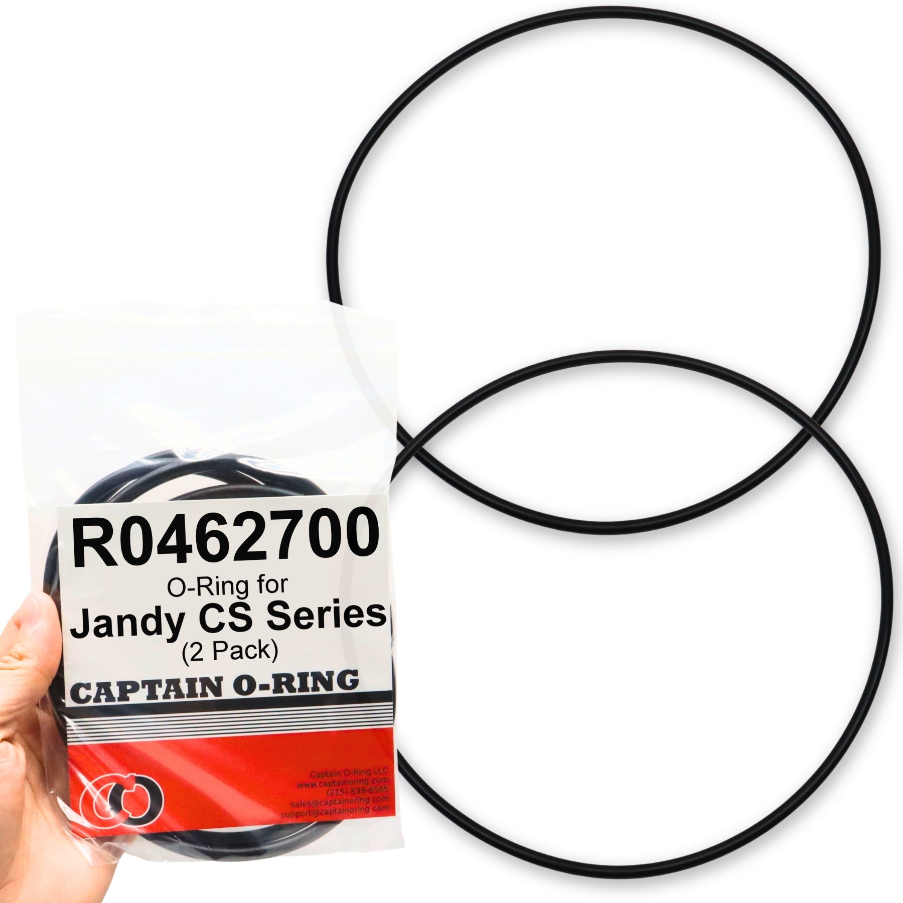 R0462700 Tank Top O-Rings for Jandy Zodiac CS100 CS150 CS200 CS250 Filter (2 Pack)