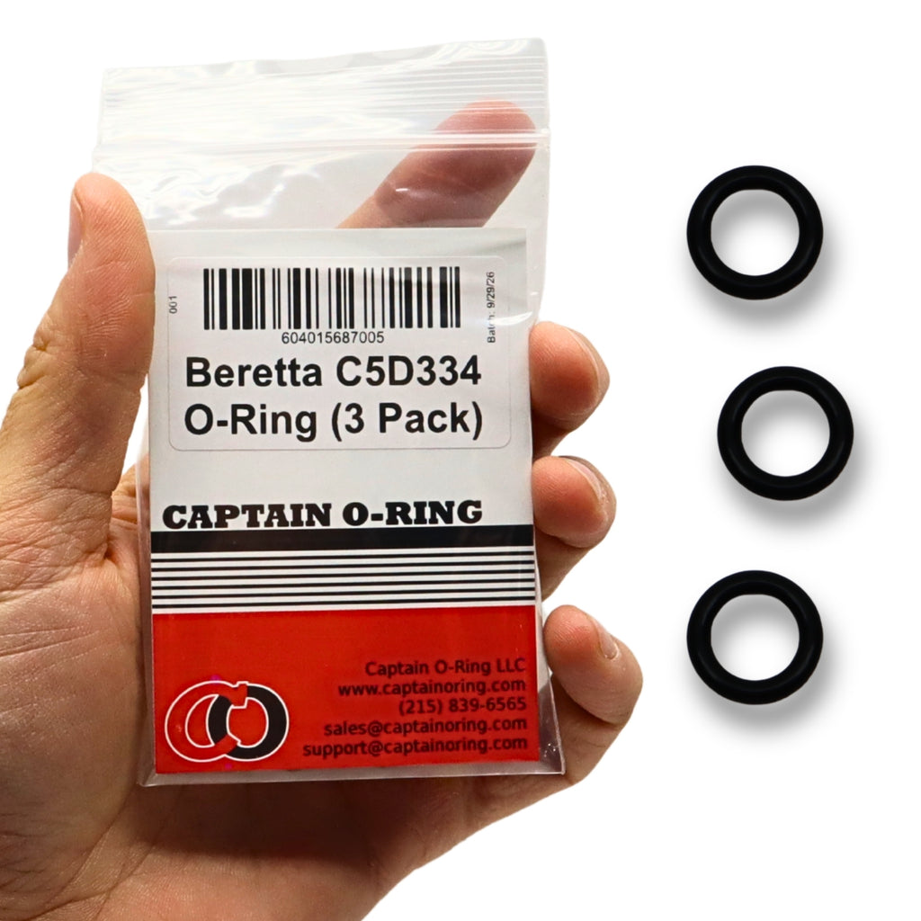 C5D334 Gas Valve O-Ring for Beretta A300 / A400 (3 Pack)