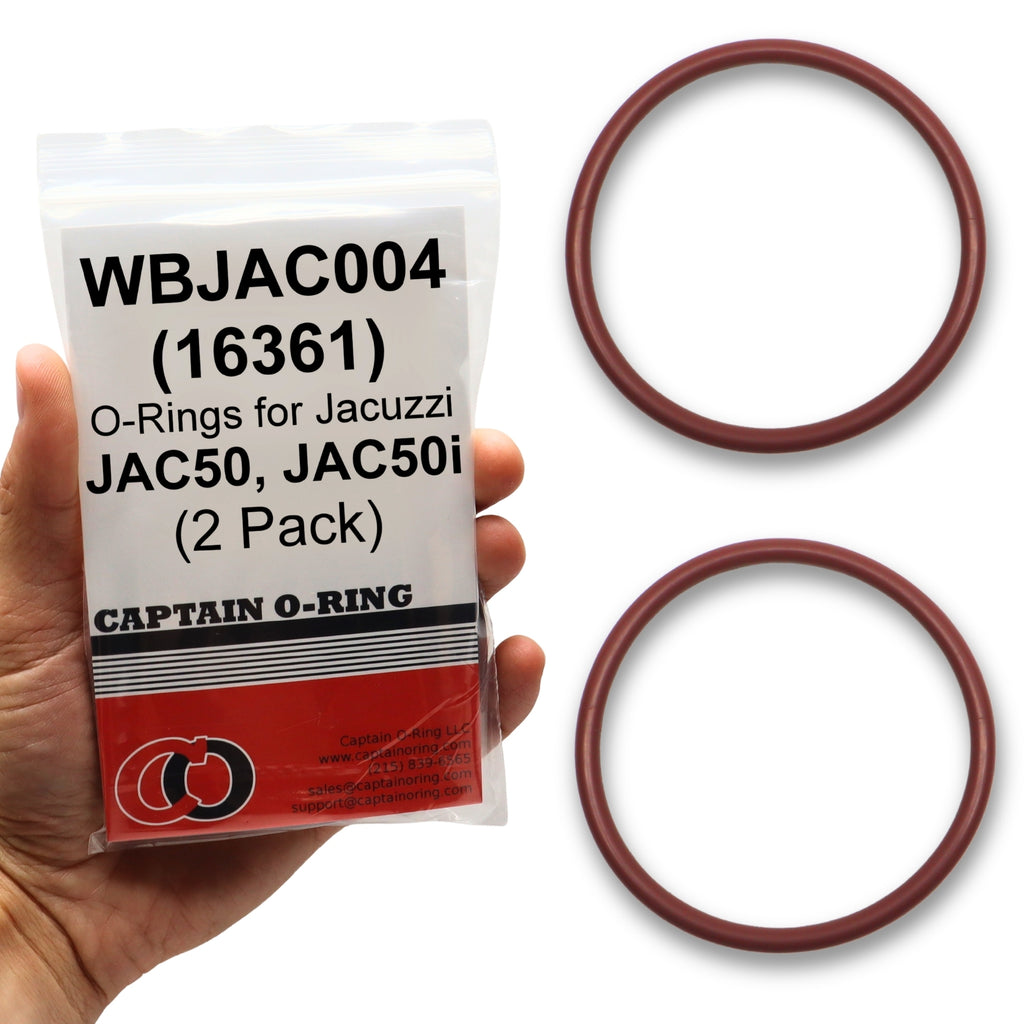 WBJAC004 16361 Lid O-Rings for Jacuzzi JAC50 JAC50i Chlorinator (2 Pack)