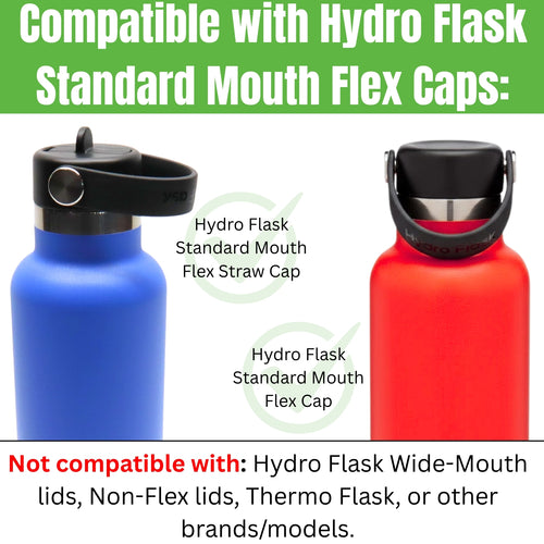 Captain O-Ring – Replacement O-Rings for Hydro Flask Standard Narrow Mouth  Flex Lids (8 Pack)