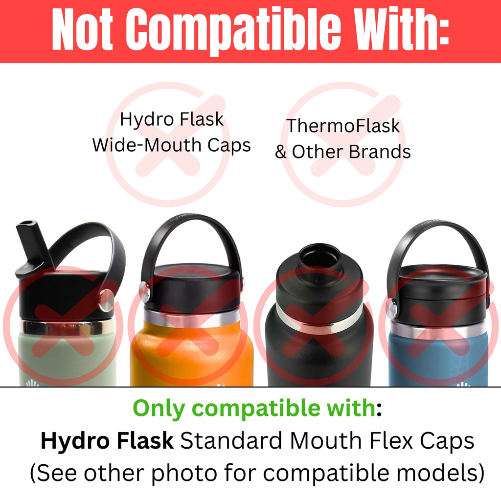 O-Rings for Hydro Flask Standard Narrow Mouth Flex Lids (8 Pack)