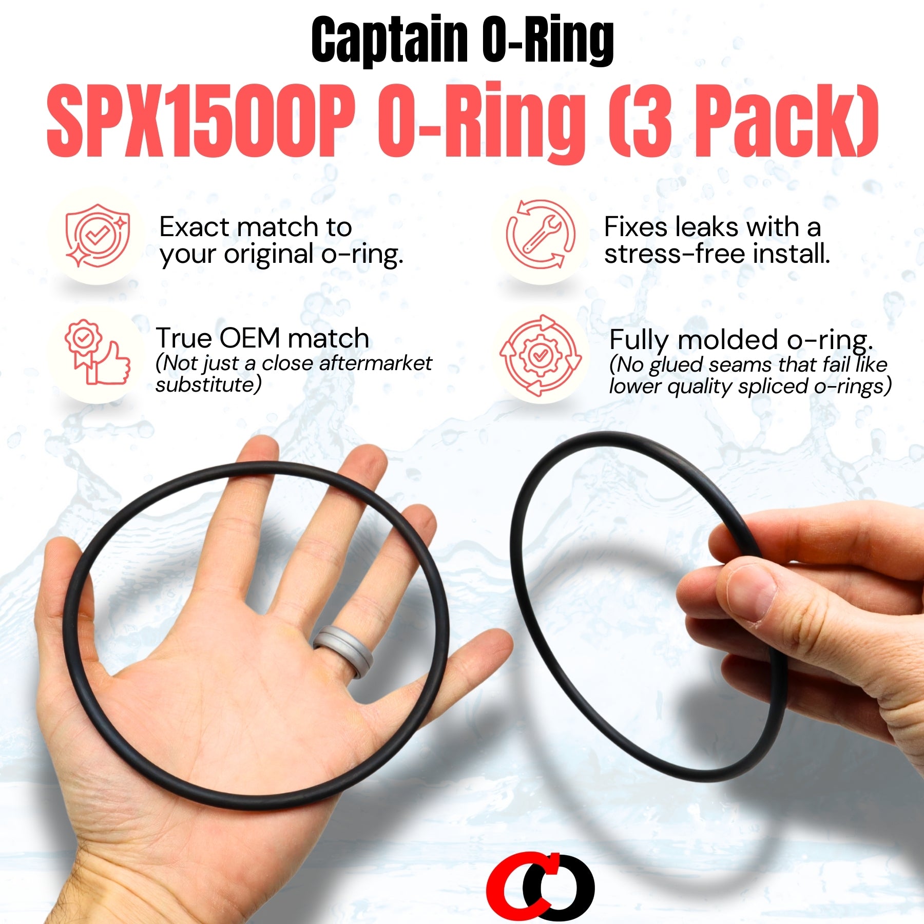 Hayward  SPX1500P Strainer Cover O-Ring (3 Pack)