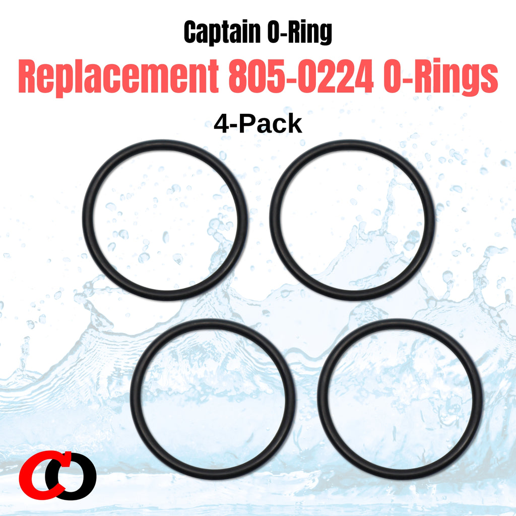805-0224 Union 1.5” Tailpiece O-Rings for Waterway (4 Pack)