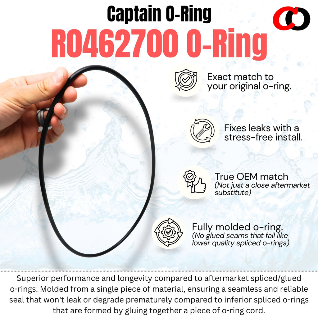R0462700 Tank Top O-Rings for Jandy Zodiac CS100 CS150 CS200 CS250 Filter (2 Pack)