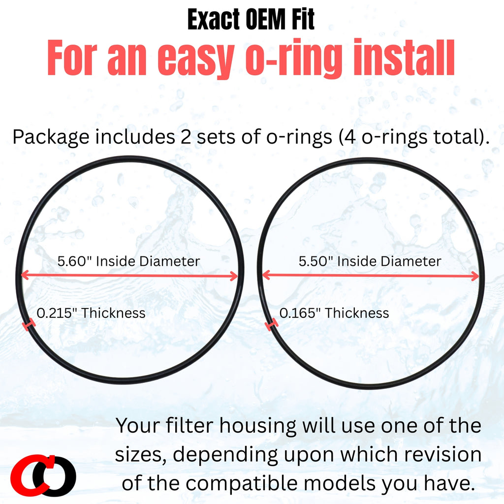 OmniFilter OK7 O-Ring Kit (2 Sets, 4 O-Rings)