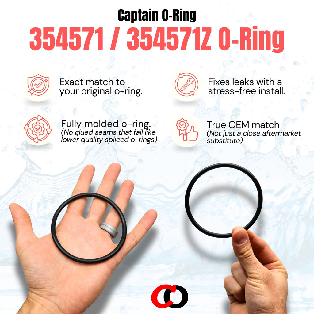 12281 Tank Base O-Ring for Fleck 5600 9000 Softener (2 Pack)