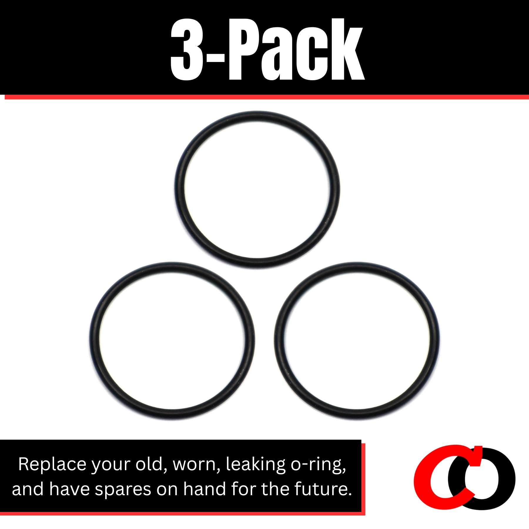 R172319 Bottom O-Rings for Pentair Rainbow 320 / 322 Feeder (3 Pack)