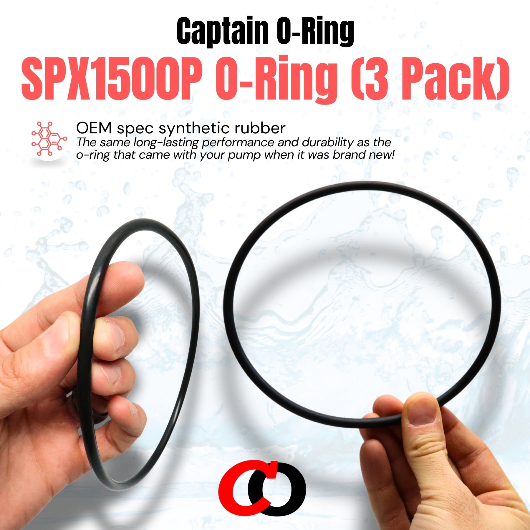 Hayward  SPX1500P Strainer Cover O-Ring (3 Pack)