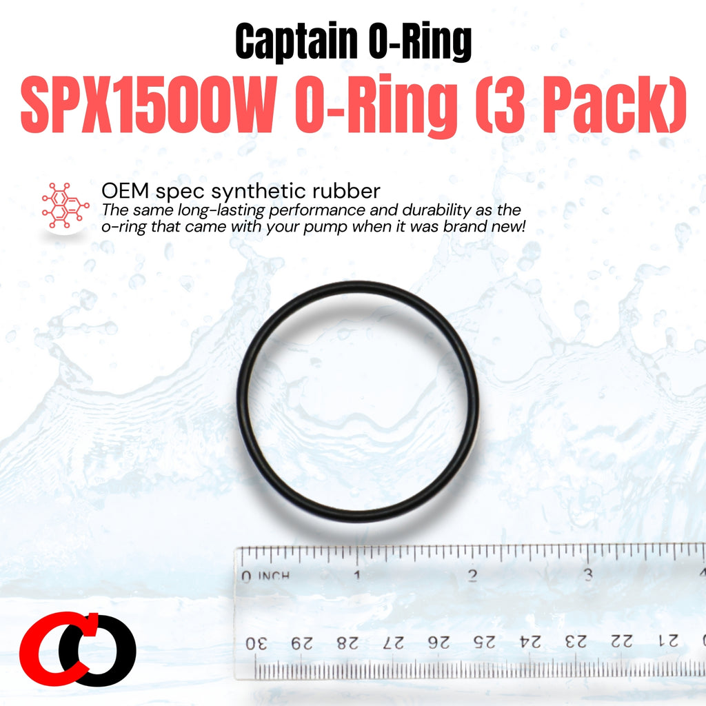 SPX1500W Strainer Housing O-Rings for Hayward Power-Flo Filter Pump (3 pack)