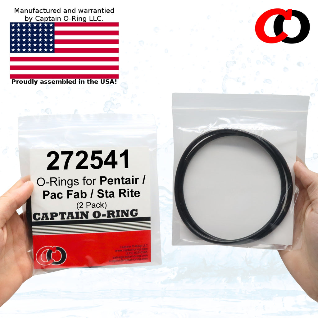 272541 O-Ring for Pentair Pool/Spa Filter and Valve (2 Pack)