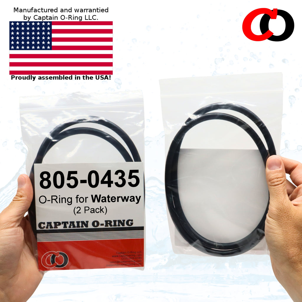 805-0435 O-Rings for Waterway WVS003 Multiport Valve (2 Pack) [805-0435B]