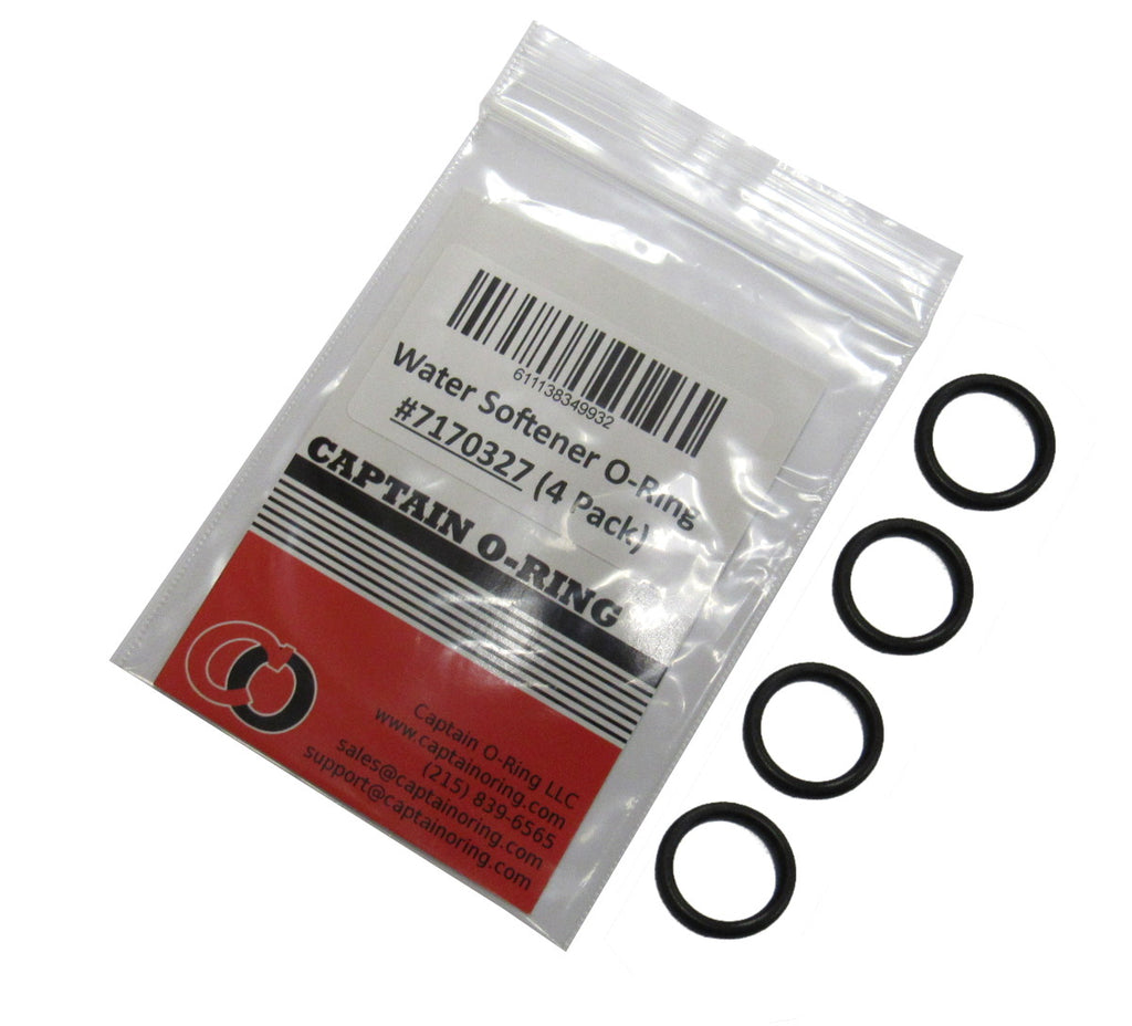 Water Softener 7170327 O-Ring Seal (4-pack) for Whirlpool, Sears, GE, Northstar