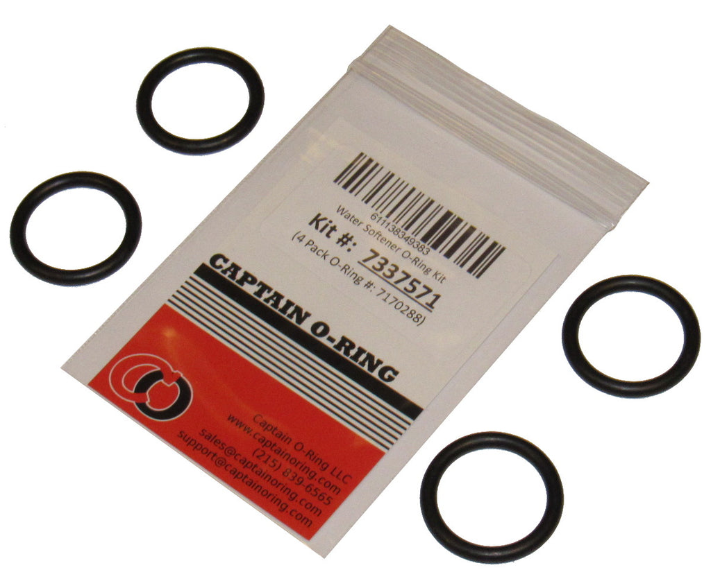 Water Softener O-Ring Seal Kit 7337571 (4 pack) [also called 7170288 / STD302213 / WS03X10025]