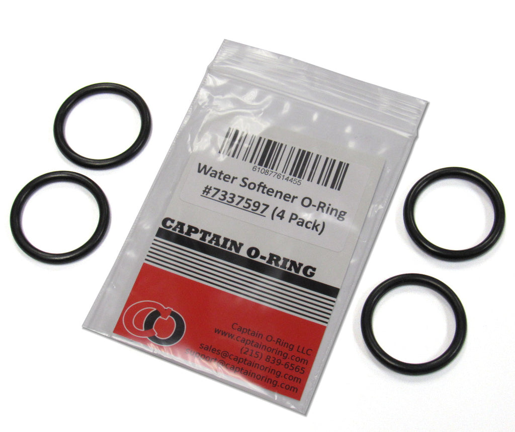 Water Softener O-Ring Seal Kit 7337597 (4-pack of #7311127 / WS03X10072 / V3105)