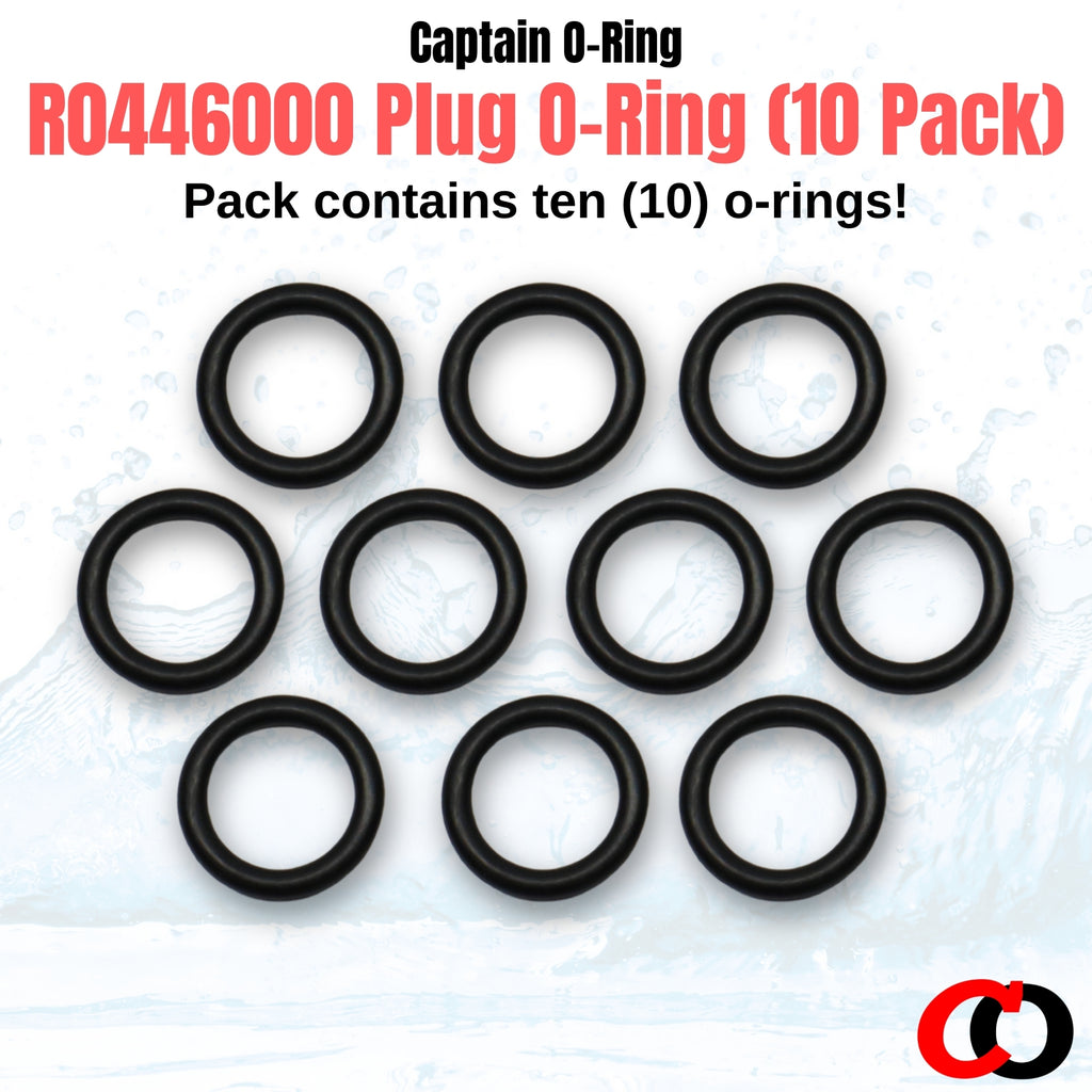 O-Rings for Jandy/Zodiac/Polaris R0446000 Filter Pump Drain Plug Gasket (10 Pack)