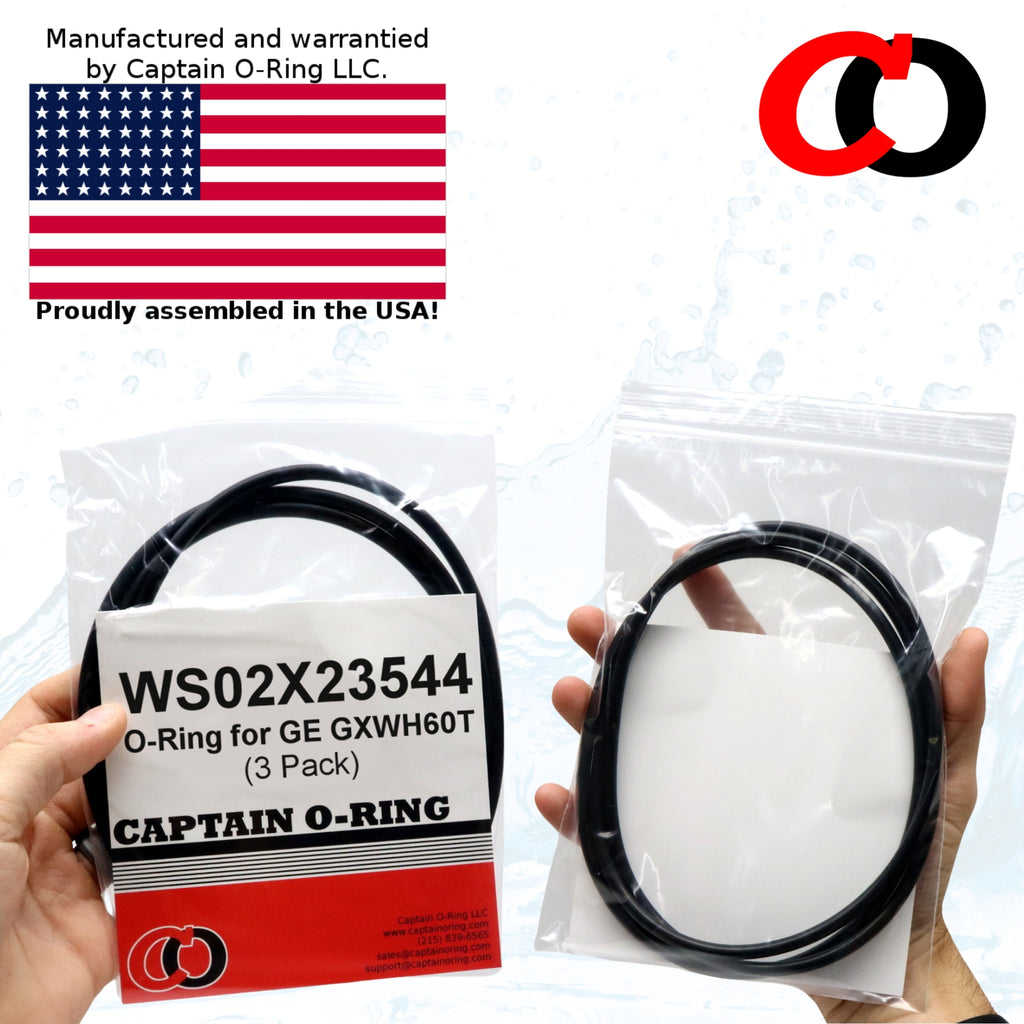 WS02X23544 O-Ring for GE GXWH60T Whole House Water Filter (3 Pack)