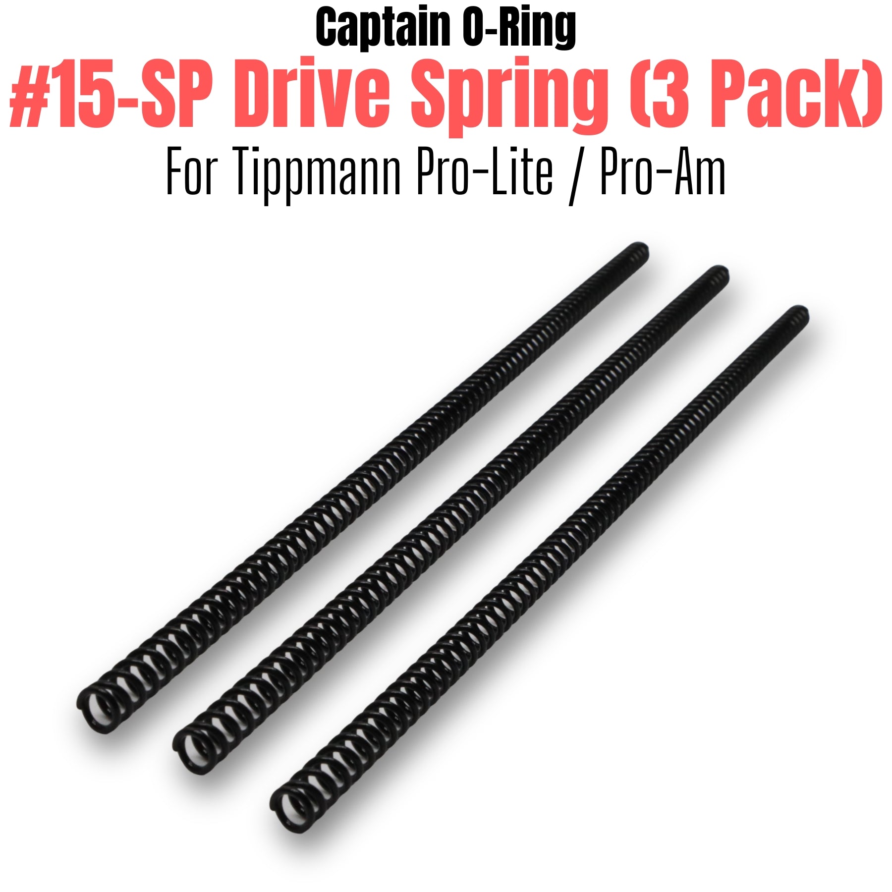 Tippmann 15-SP (7-inch) Drive Springs for Pro-Lite / Pro-Am (3 pack)