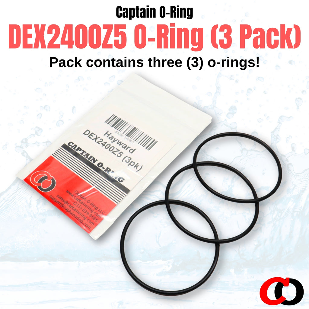 Hayward DEX2400Z5 Outlet Elbow O-Ring (3 Pack)