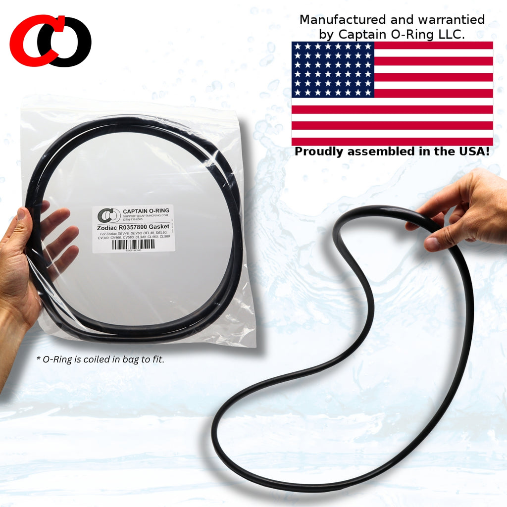 R0357800 Tank O-Ring for Jandy Zodiac CL340 CL460 CL580 CV340 CV460 CV580 DEL48 DEL60 DEV48 DEV60 Pool Filter