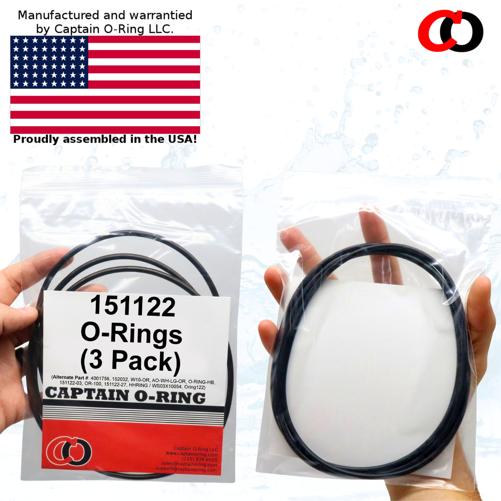 Pentek Pentair 151122 / OR-100 (OEM Size) O-Rings [3 or 6 Pack]