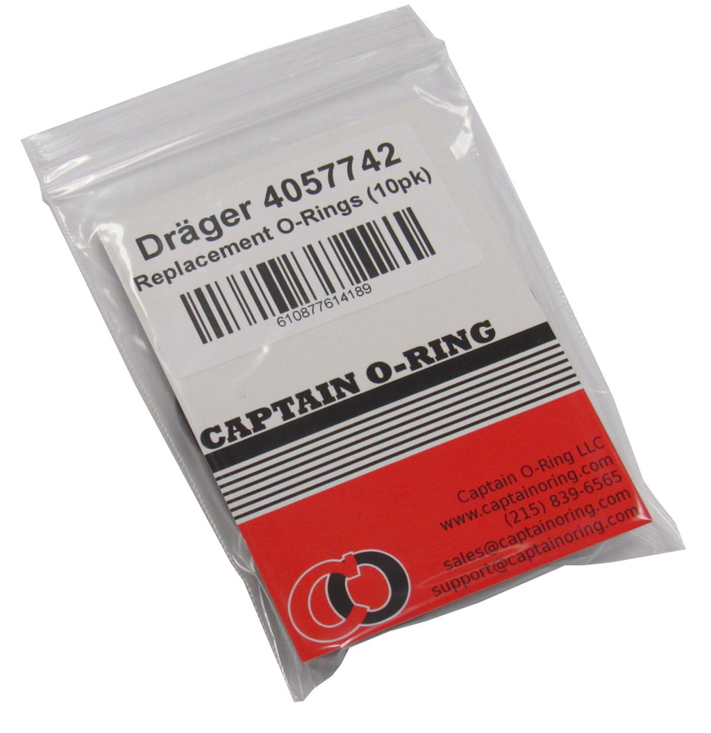 DRAGER/DRAEGER 4057742 ORing (O-Ring .859X1.137 X.134 SPPT) [10 Pack]