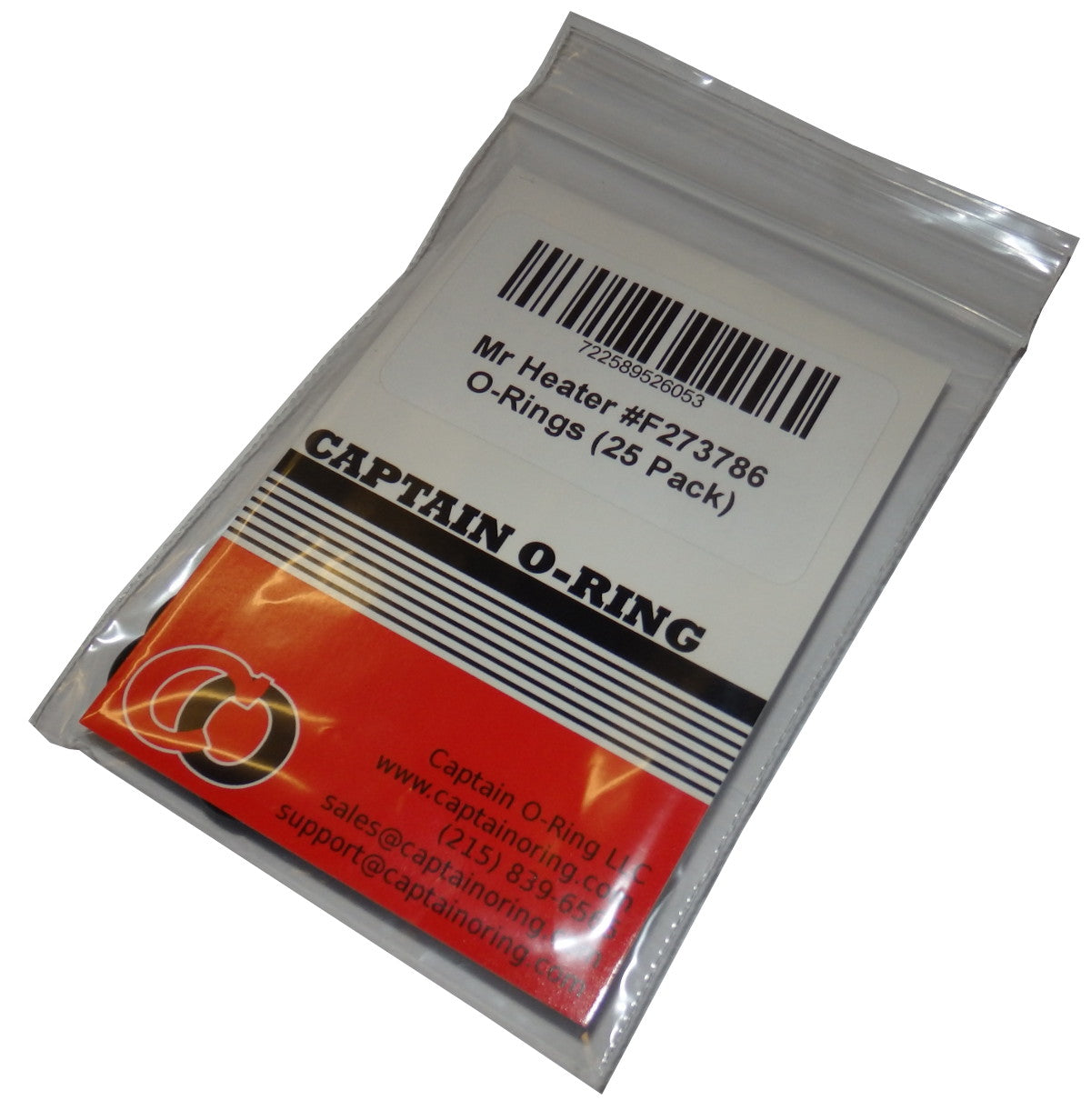 Orings for Soft Nose P.O.L / POL Propane Gas Fittings (Mr Heater #F273786) [25 Pack]