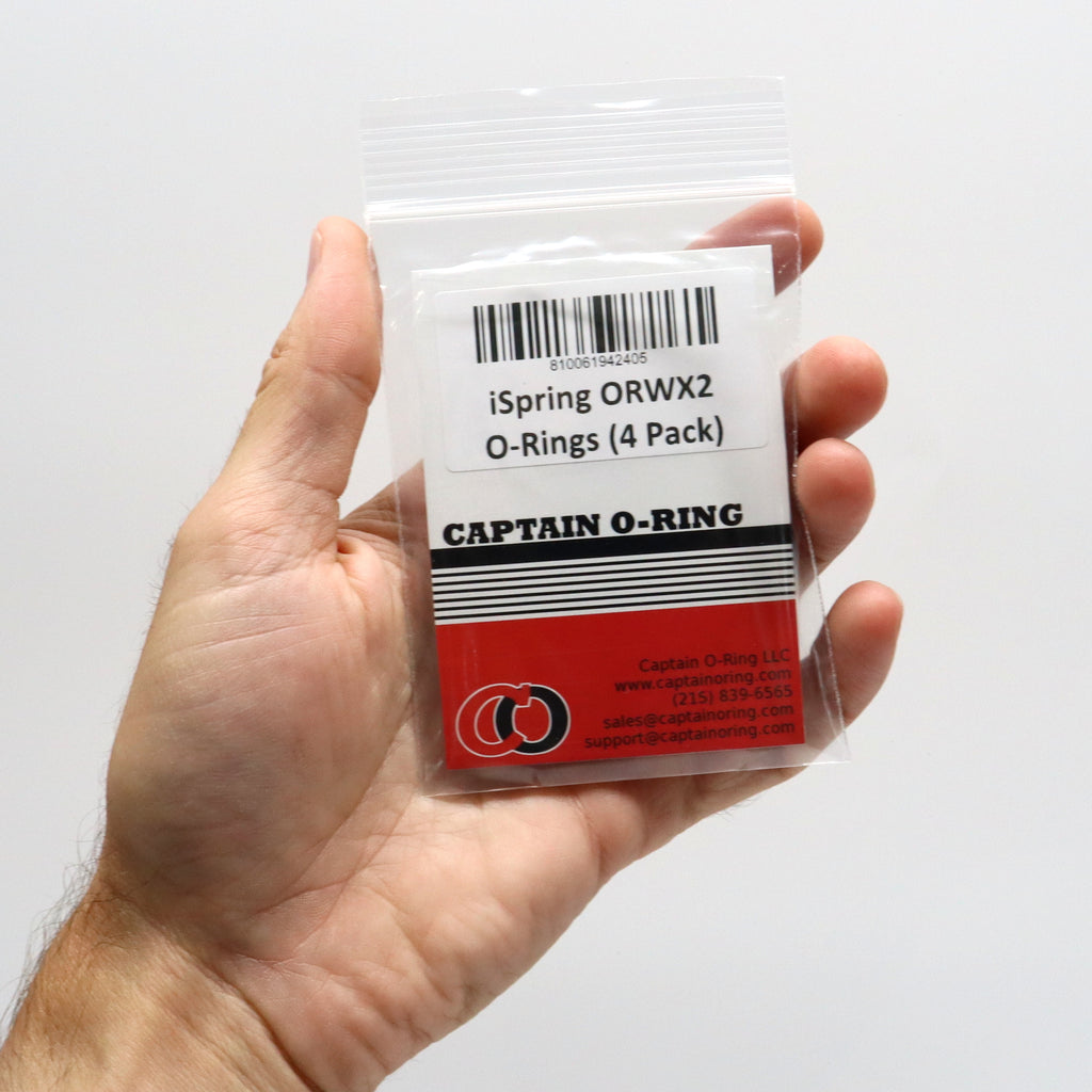 ORWX2 O-Rings for iSpring WSP WSPSL Series Spin Down Sediment Water Filter (4 Pack)