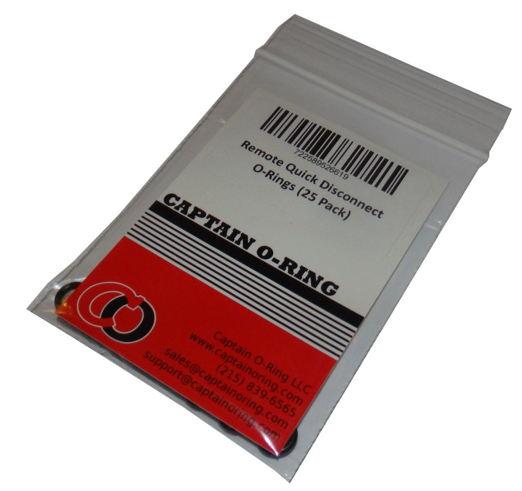 Remote Quick Disconnect O-Rings (25 Pack)