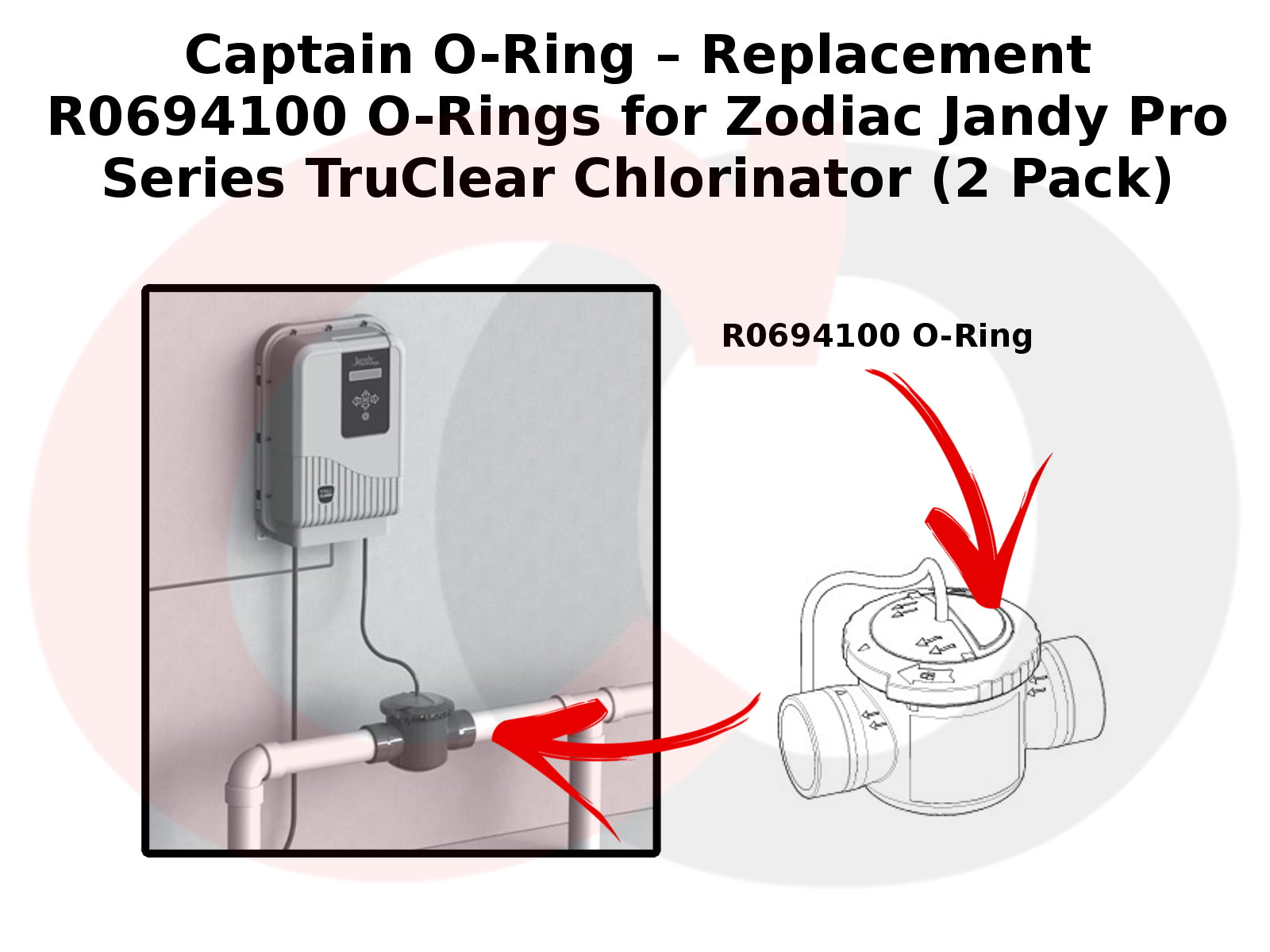 Captain O-Ring – Replacement R0694100 O-Rings for Zodiac Jandy Pro
