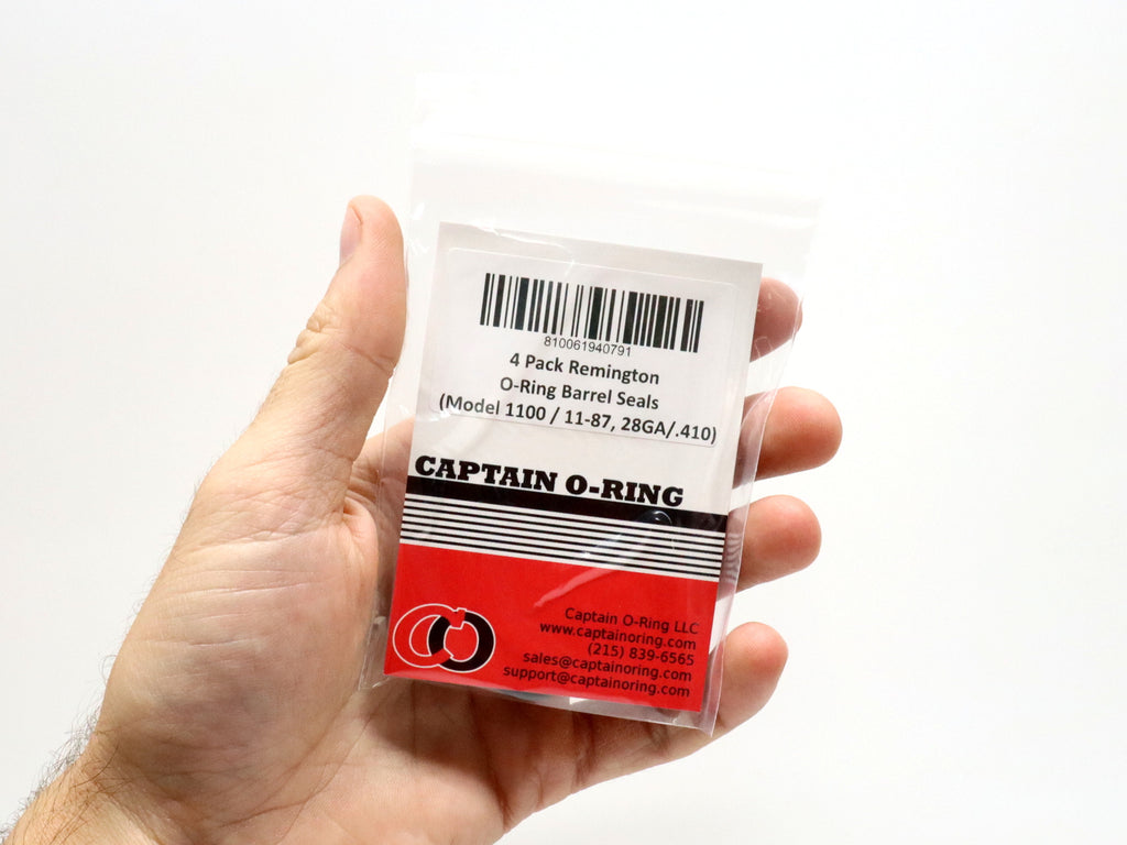 Remington F14462 Barrel Seals (Model 1100, 11-87 - 28 Gauge / .410) [4 Pack]