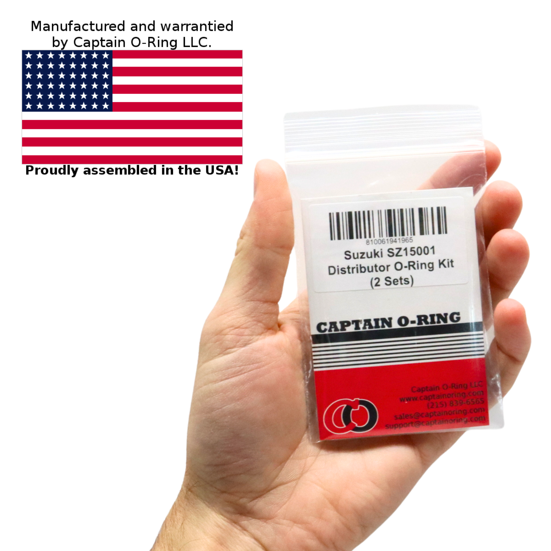 Captain O-Ring – Replacement SZ15001 Distributor O-Ring Kit for