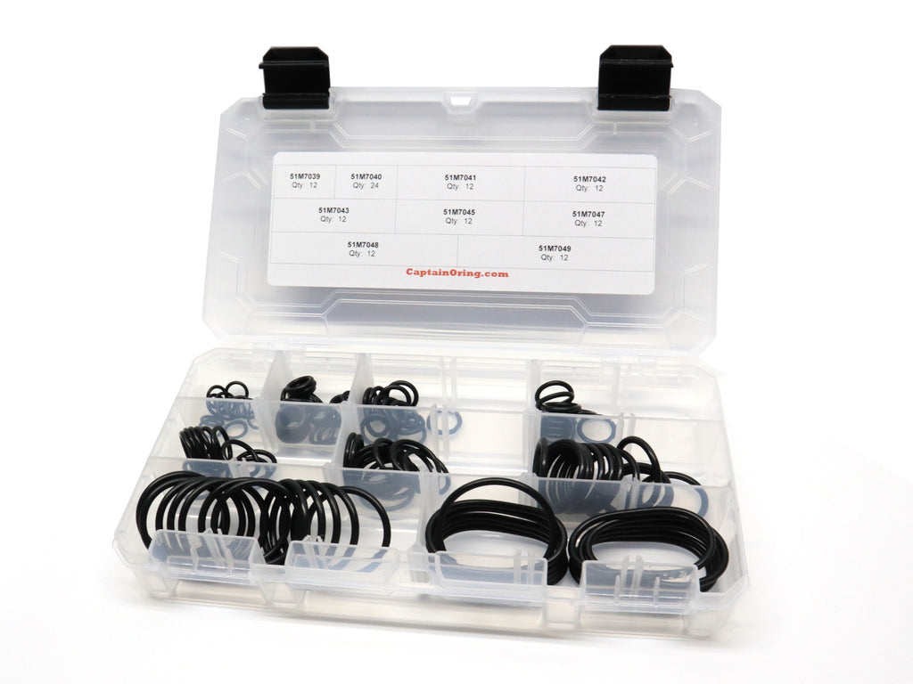 TY16431 (2x) 120pc O-Ring kit for John Deere SAE J2244/2 (ISO 6149) Metric Port Hydraulic Fittings