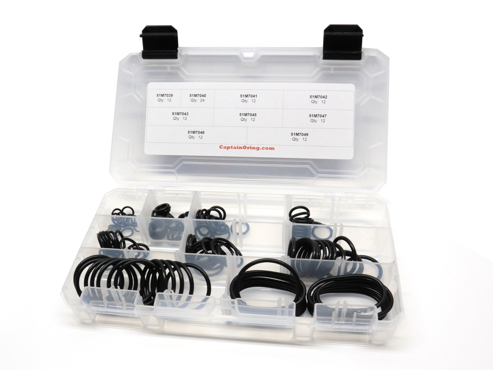 TY16431 (2x) 120pc O-Ring kit for John Deere SAE J2244/2 (ISO 6149) Metric Port Hydraulic Fittings