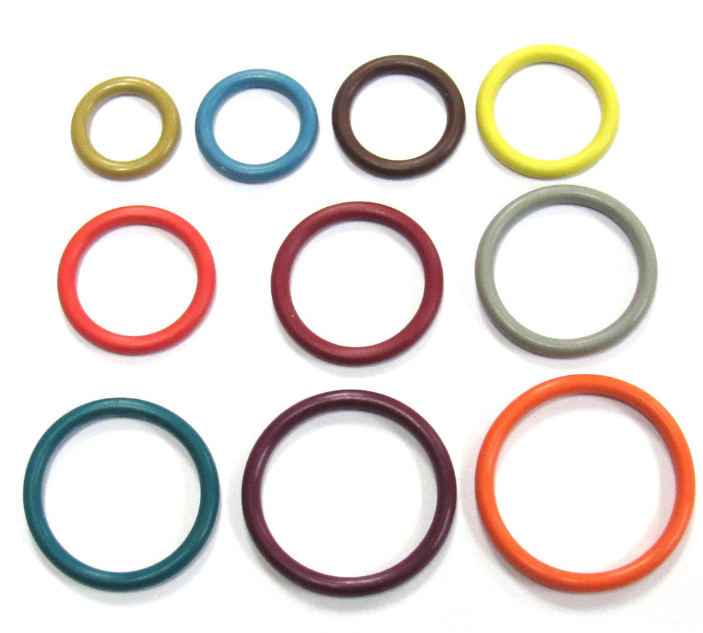 O Ringe Color Back Captain O-Ring - Color Coded O-Ring Refill Packs (25 Pack)