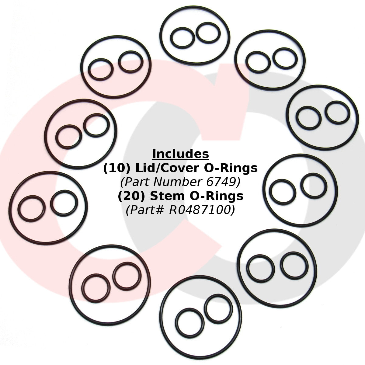 12 Sets, 36 Pcs) Replacement Valve Cover & Shaft O-Rings for Jandy 12 Sets, 36 Pcs) Replacement Valve Cover & Shaft O-Rings for Jandy