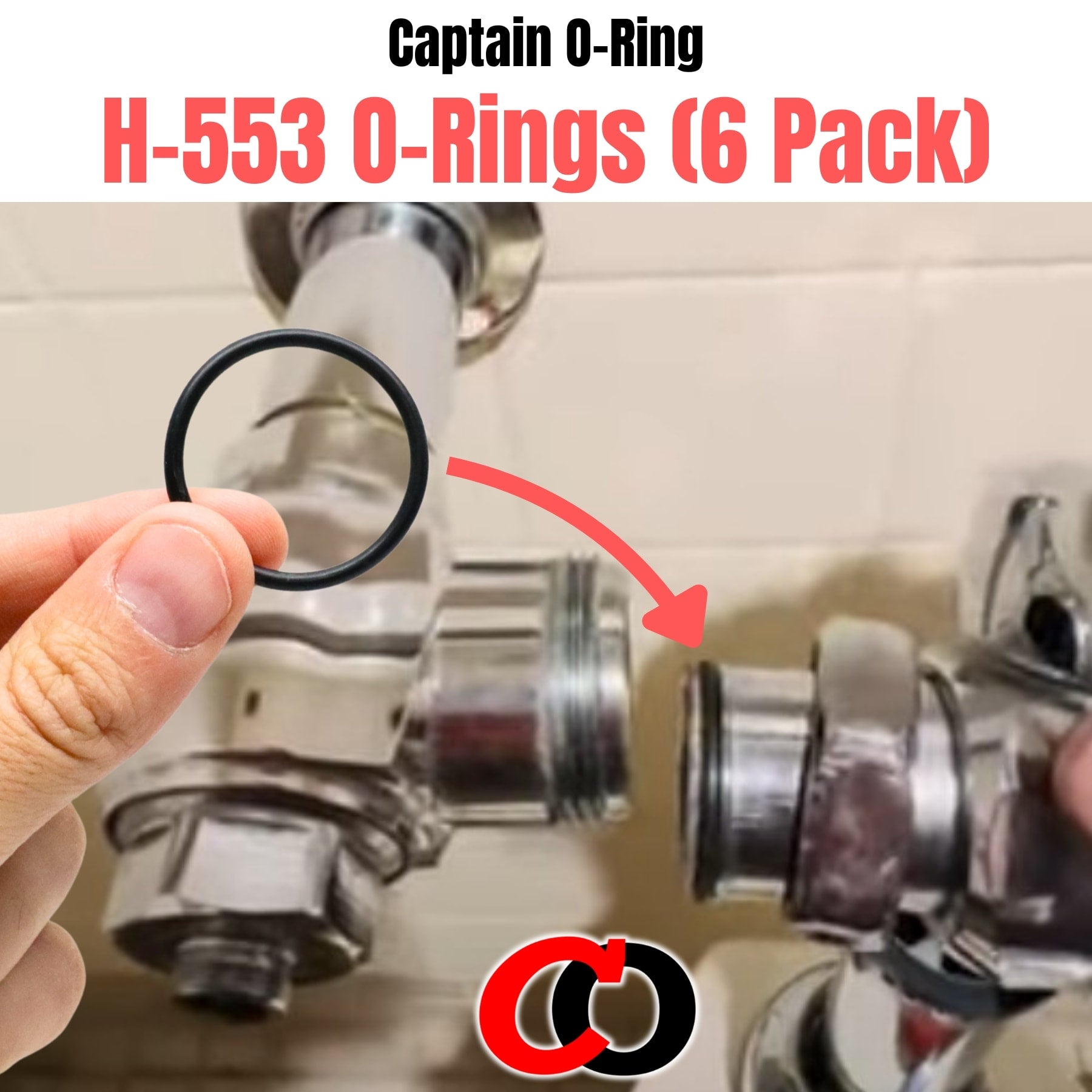Captain O-Ring Replacement H-553/5308696 ORings for Sloan Royal