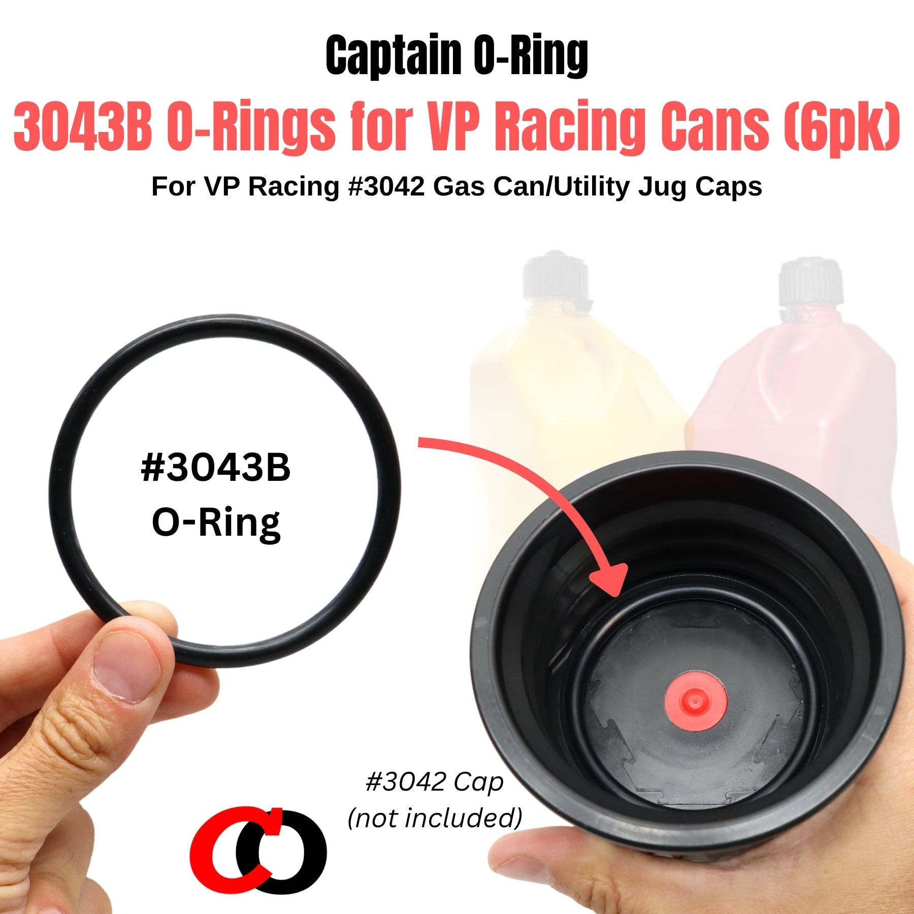 Captain O-Ring – Replacement 3043B O-Rings for VP Racing Fuels