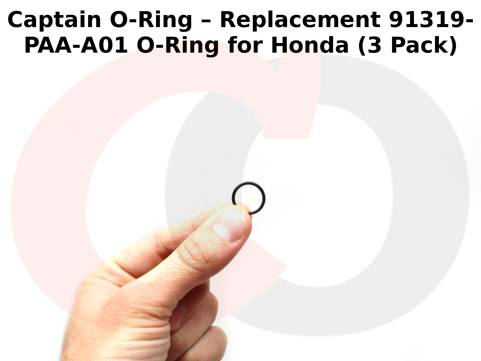 Captain O-Ring – Replacement 91319-PAA-A01 O-Ring for Honda (3 Pack)