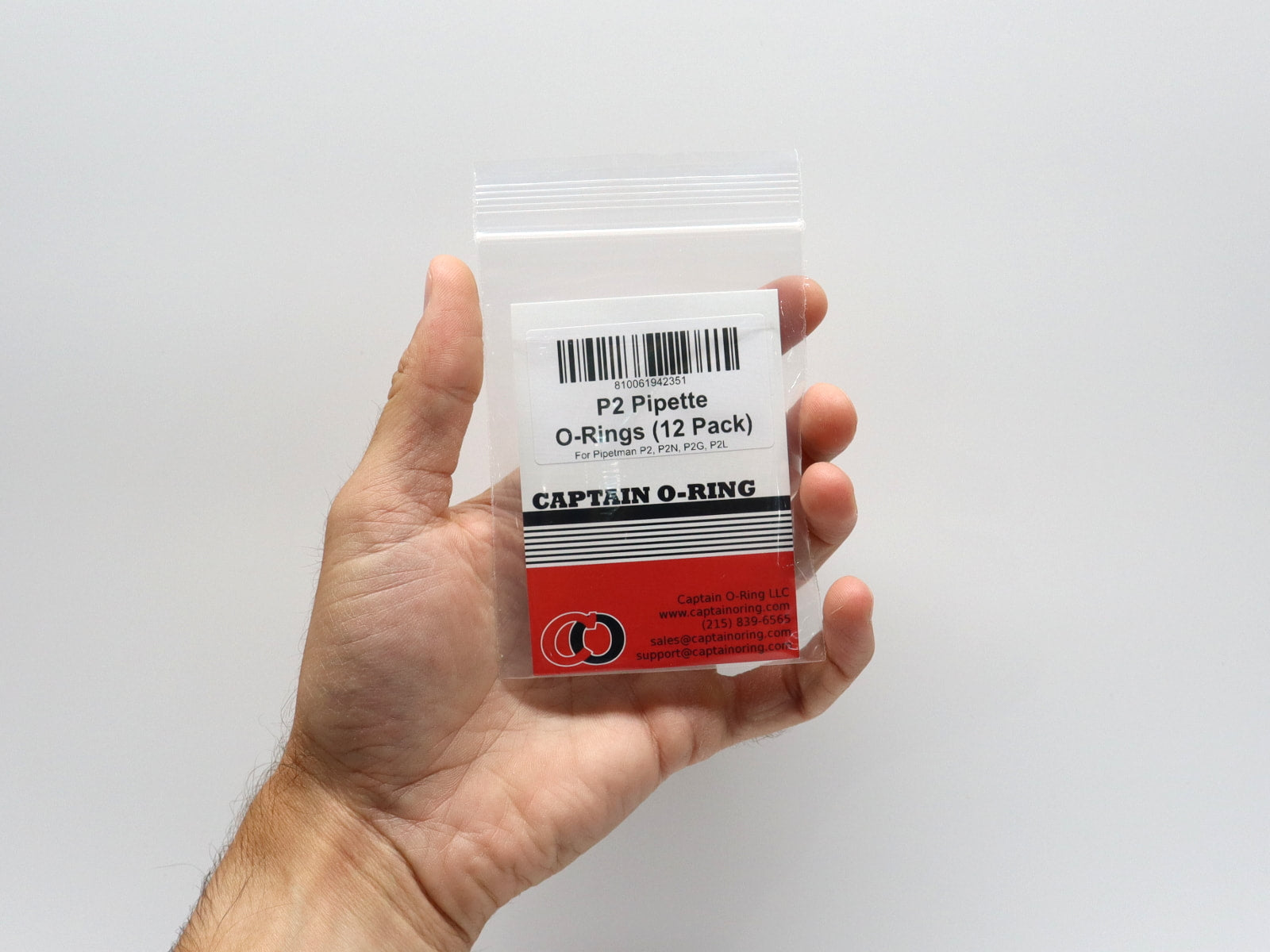 Captain O-Ring – Replacement F144861 O-Rings for Gilson Pipetman