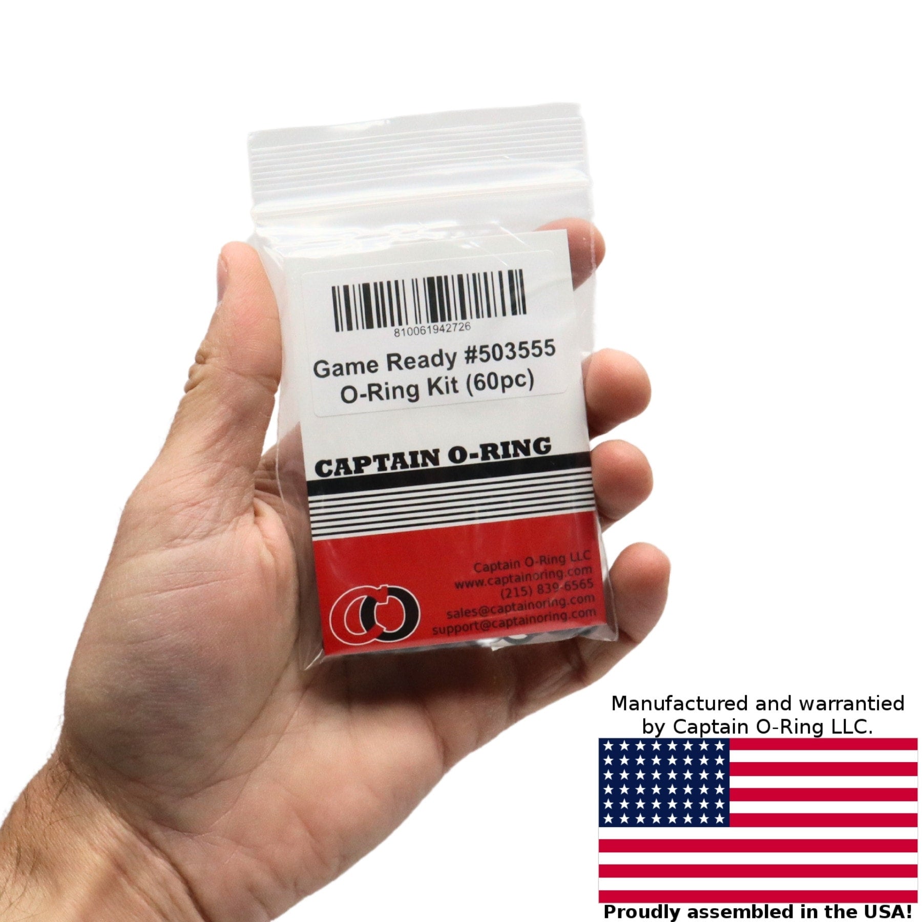 Captain O-Ring – Replacement 60pc O-Ring Set #503555 for Game